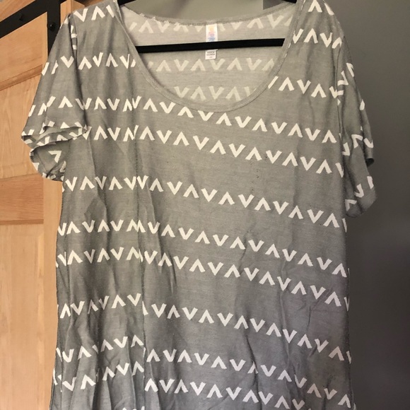 Lularoe 2XL GUC classic t grey - Picture 1 of 2